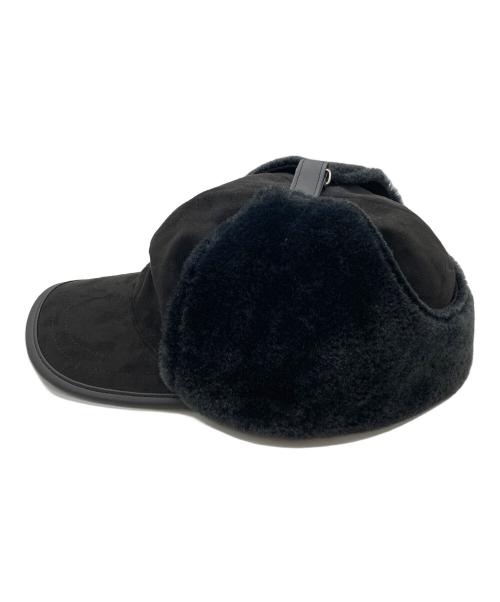 SUPREME（シュプリーム）SUPREME (シュプリーム) 22AW Shearling Earflap 6-Panel Cap / シアリングイヤーフラップ6パネルキャップ ブラックの古着・服飾アイテム