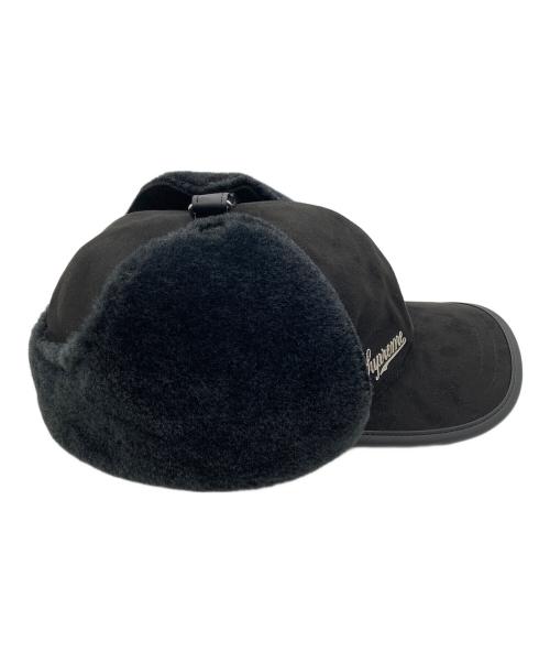 SUPREME（シュプリーム）SUPREME (シュプリーム) 22AW Shearling Earflap 6-Panel Cap / シアリングイヤーフラップ6パネルキャップ ブラックの古着・服飾アイテム