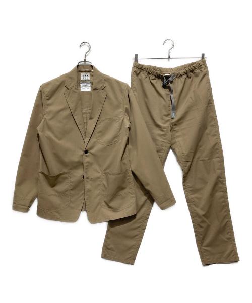 GRAMICCI（グラミチ）GRAMICCI (グラミチ) LEE (リー) セットアップスーツ ベージュ サイズ:Mの古着・服飾アイテム