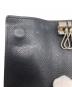 中古・古着 HERMES (エルメス) セリエ6連キーケース ブラック：17000円