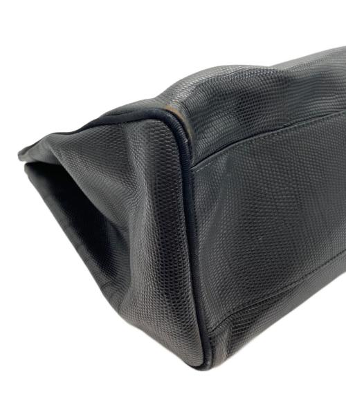 Salvatore Ferragamo（サルヴァトーレ フェラガモ）Salvatore Ferragamo (サルヴァトーレ フェラガモ) ヴァラリボントートバッグ ブラックの古着・服飾アイテム