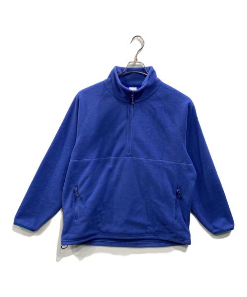 CGS（カリフォルニア ジェネラルストア）CGS (カリフォルニア ジェネラルストア) ポップコーン フリース ハーフジップジャケット ブルー サイズ:Lの古着・服飾アイテム