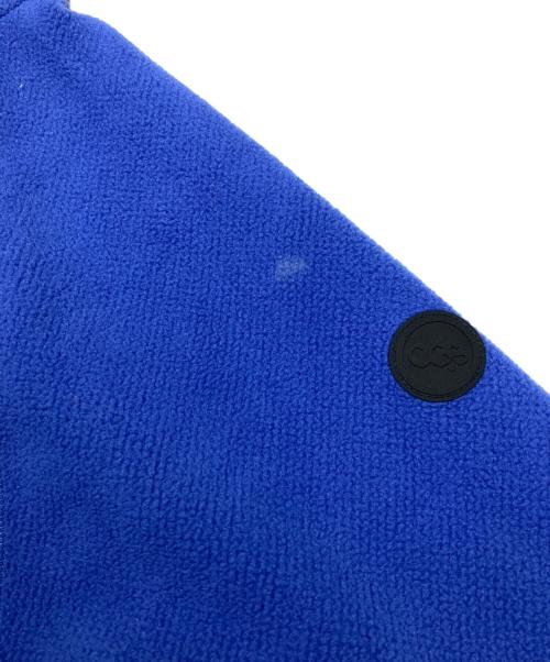 CGS（カリフォルニア ジェネラルストア）CGS (カリフォルニア ジェネラルストア) ポップコーン フリース ハーフジップジャケット ブルー サイズ:Lの古着・服飾アイテム