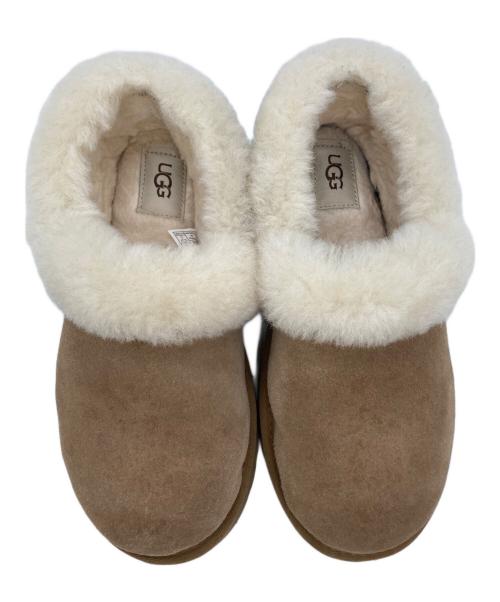 UGG（アグ）UGG (アグ) NITA スリッポンシューズ ブラウン サイズ:23cmの古着・服飾アイテム