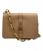 LOUIS VUITTONルイ ヴィトン）の古着「ランデブー　チェーンショルダーバッグ」｜ベージュ