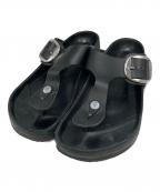 BIRKENSTOCK×UNITED ARROWSビルケンシュトック×ユナイテッドアローズ）の古着「GIZEH BIG BUCKLE」｜ブラック