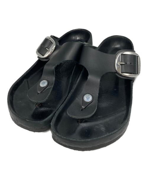 BIRKENSTOCK（ビルケンシュトック）BIRKENSTOCK (ビルケンシュトック) UNITED ARROWS (ユナイテッドアローズ) GIZEH BIG BUCKLE ブラック サイズ:23.5㎝の古着・服飾アイテム