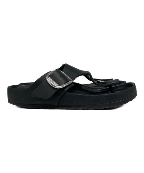 BIRKENSTOCK（ビルケンシュトック）BIRKENSTOCK (ビルケンシュトック) UNITED ARROWS (ユナイテッドアローズ) GIZEH BIG BUCKLE ブラック サイズ:23.5㎝の古着・服飾アイテム