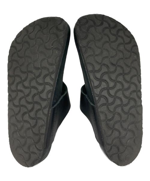 BIRKENSTOCK（ビルケンシュトック）BIRKENSTOCK (ビルケンシュトック) UNITED ARROWS (ユナイテッドアローズ) GIZEH BIG BUCKLE ブラック サイズ:23.5㎝の古着・服飾アイテム