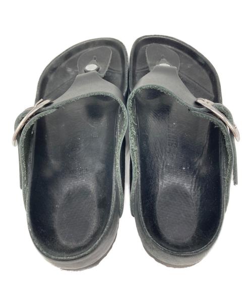 BIRKENSTOCK（ビルケンシュトック）BIRKENSTOCK (ビルケンシュトック) UNITED ARROWS (ユナイテッドアローズ) GIZEH BIG BUCKLE ブラック サイズ:23.5㎝の古着・服飾アイテム