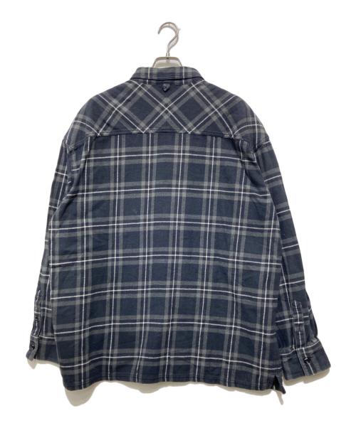 NEIGHBORHOOD（ネイバーフッド）NEIGHBORHOOD (ネイバーフッド) TARTAN CHECK SHIRT LS グレー サイズ:ｘｌの古着・服飾アイテム