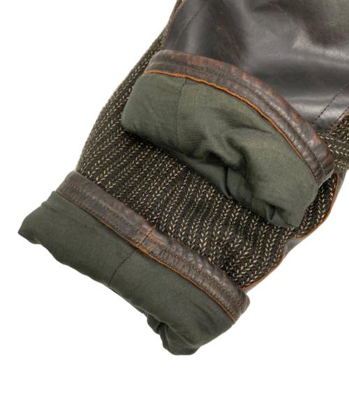 RRL（ダブルアールエル）RRL (ダブルアールエル) PEA COAT ビーチクロスPコート ブラウン サイズ:L/Gの古着・服飾アイテム