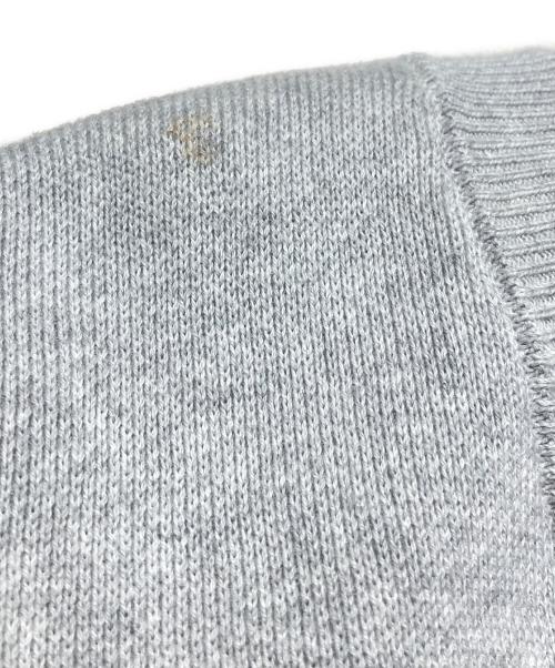 ANNA SUI NYC（アナスイエヌワイシー）ANNA SUI NYC (アナスイエヌワイシー) ドロップヤーン ニットカーデ グレー サイズ:Lの古着・服飾アイテム