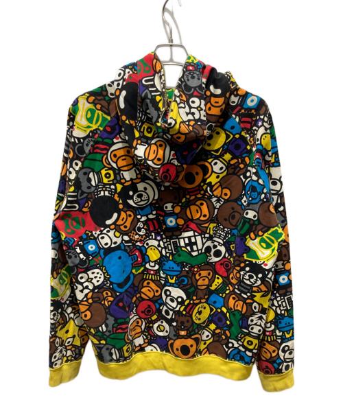 A BATHING APE（ア ベイシング エイプ）A BATHING APE (ア ベイシング エイプ) マイロアニマル柄パーカー マルチカラー サイズ:SIZE Lの古着・服飾アイテム