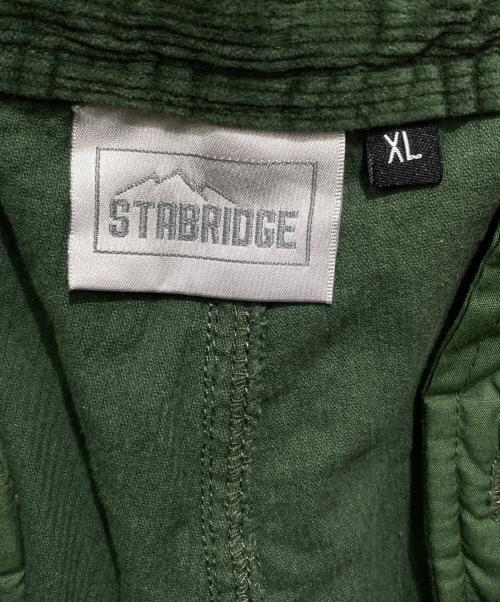 STABRIDGE（スタブリッジ）STABRIDGE (スタブリッジ) CORDUROY BUYER PANTS グリーン サイズ:XLの古着・服飾アイテム