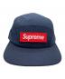 中古・古着 SUPREME (シュプリーム) Camp cap / キャンプ キャップ ネイビー：8000円