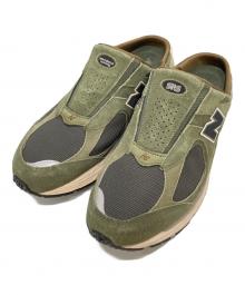 NEW BALANCE×SNS（ニューバランス×エスエヌエス）の古着「2002R Mule / 2002R ミュール」｜グリーン