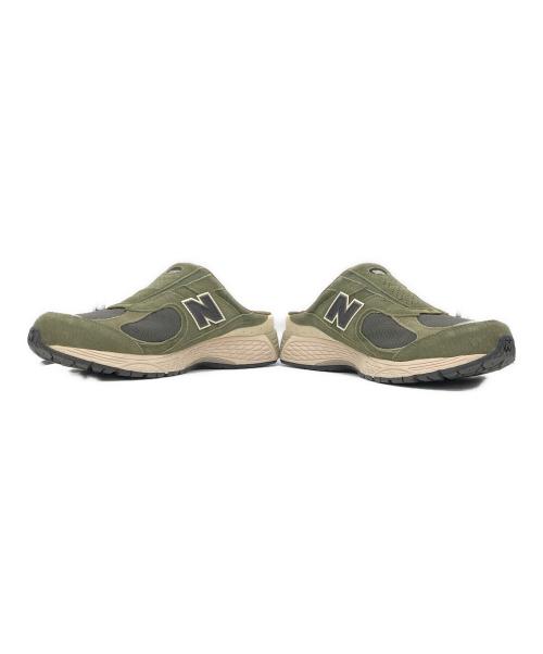 NEW BALANCE（ニューバランス）NEW BALANCE (ニューバランス) SNS (エスエヌエス) 2002R Mule / 2002R ミュール グリーン サイズ:30㎝の古着・服飾アイテム