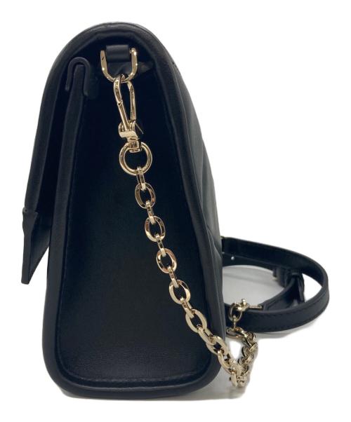 BALLY（バリー）BALLY (バリー) キルティングレザーショルダーバッグ ブラックの古着・服飾アイテム