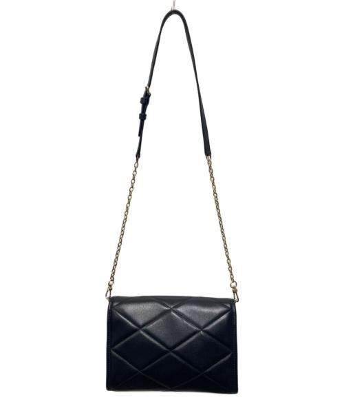 BALLY（バリー）BALLY (バリー) キルティングレザーショルダーバッグ ブラックの古着・服飾アイテム