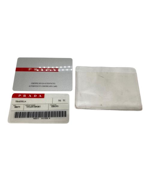 PRADA SPORTS（プラダスポーツ）PRADA SPORTS (プラダスポーツ) サコッシュショルダーバッグ ブラックの古着・服飾アイテム