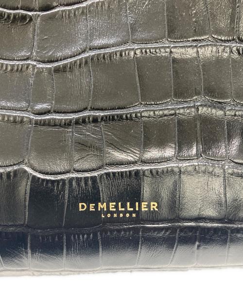 DEMELLIER（デメリエー）DeMELLIER (デメリエー) 型押しトートバッグ ブラックの古着・服飾アイテム