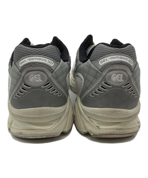 asics（アシックス）asics (アシックス) GEL-NIMBUS 10.1 ホワイト×グレー サイズ:29.5cmの古着・服飾アイテム