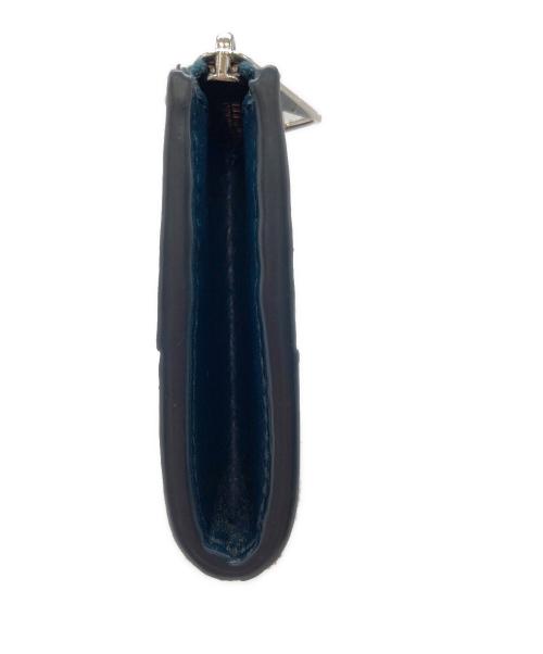 BOTTEGA VENETA（ボッテガベネタ）BOTTEGA VENETA (ボッテガベネタ) コンパクトジップアラウンドウォレット ネイビーの古着・服飾アイテム