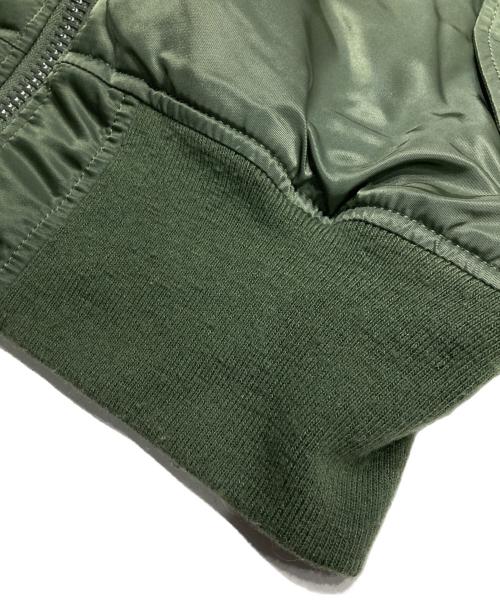 ALPHA（アルファ）ALPHA (アルファ) MA-1 コアスペックフライトライトジャケット カーキ サイズ:Sの古着・服飾アイテム