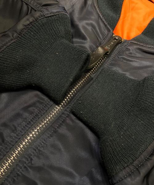 ALPHA（アルファ）ALPHA (アルファ) MA-1 コアスペック フライトジャケット ネイビー サイズ:Mの古着・服飾アイテム