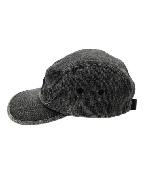 SUPREME（シュプリーム）SUPREME (シュプリーム) 24SS Coated Denim Camp Cap / 24SS コーテッドデニムキャンプキャップ グレー サイズ:FREEの古着・服飾アイテム