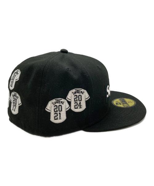 SUPREME（シュプリーム）SUPREME (シュプリーム) New Era (ニューエラ) 24AW Jerseys Box Logo / 24AW ジャージーズボックスロゴ ブラック サイズ:60.6の古着・服飾アイテム