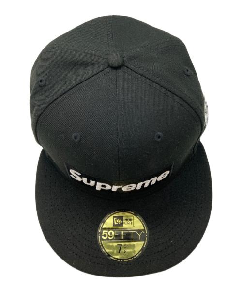SUPREME（シュプリーム）SUPREME (シュプリーム) New Era (ニューエラ) 24AW Jerseys Box Logo / 24AW ジャージーズボックスロゴ ブラック サイズ:60.6の古着・服飾アイテム