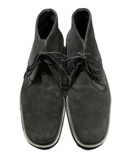 Salvatore Ferragamo（サルヴァトーレ フェラガモ）Salvatore Ferragamo (サルヴァトーレ フェラガモ) チャッカーブーツ ブラック サイズ:8の古着・服飾アイテム