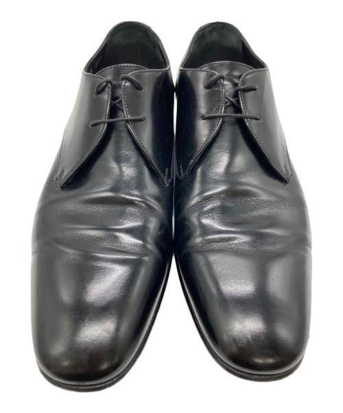 Salvatore Ferragamo（サルヴァトーレ フェラガモ）Salvatore Ferragamo (サルヴァトーレ フェラガモ) プレーントゥシューズ ブラック サイズ:8 1/2 Eの古着・服飾アイテム