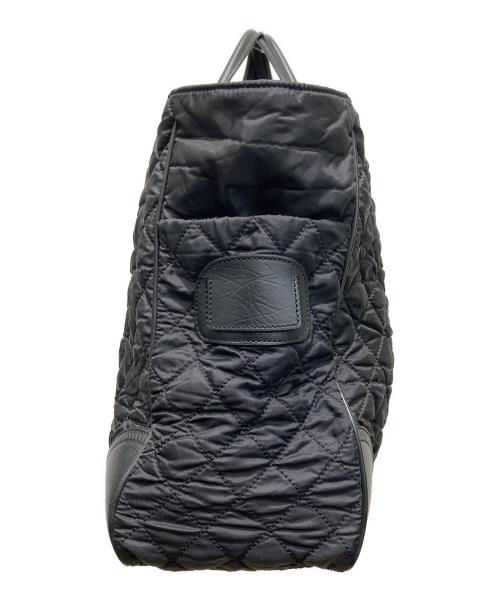 CHANEL（シャネル）CHANEL (シャネル) パリニューヨークライン キルティング ココマーク  ボストンバッグ ブラックの古着・服飾アイテム