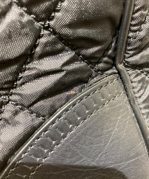 CHANEL（シャネル）CHANEL (シャネル) パリニューヨークライン キルティング ココマーク  ボストンバッグ ブラックの古着・服飾アイテム