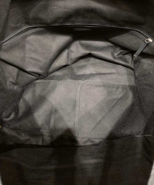 CHANEL（シャネル）CHANEL (シャネル) パリニューヨークライン キルティング ココマーク  ボストンバッグ ブラックの古着・服飾アイテム