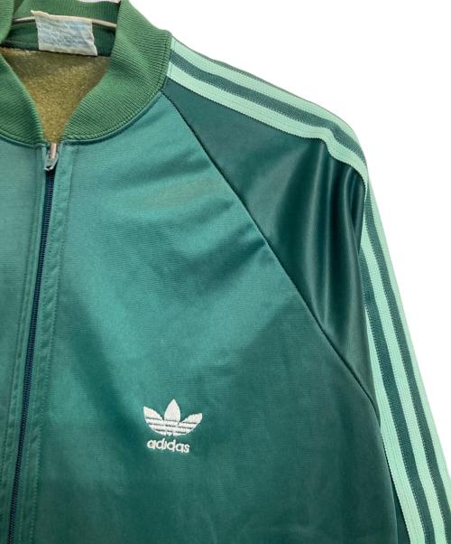 adidas（アディダス）adidas (アディダス) 80's トラックジャケット グリーン サイズ:Ｍの古着・服飾アイテム
