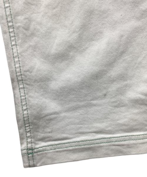 MARNI（マルニ）MARNI (マルニ) グリーンステッチデニムパンツ ホワイト サイズ:Ｓの古着・服飾アイテム