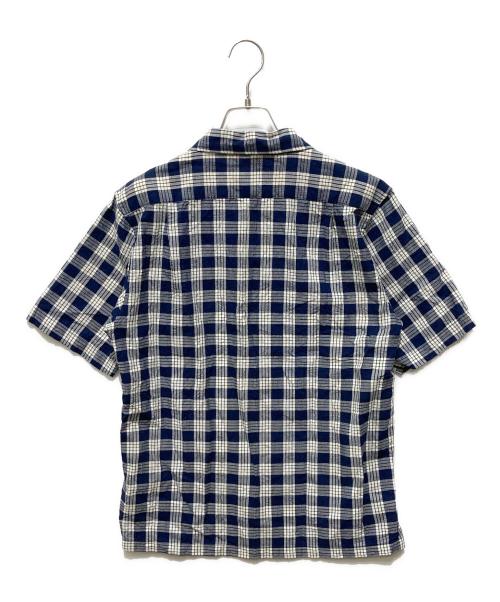 Patagonia（パタゴニア）Patagonia (パタゴニア) pataloha オープンカラーシャツ ホワイト×ネイビー サイズ:XSの古着・服飾アイテム