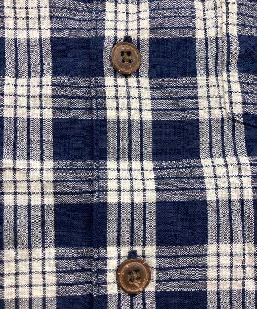 Patagonia（パタゴニア）Patagonia (パタゴニア) pataloha オープンカラーシャツ ホワイト×ネイビー サイズ:XSの古着・服飾アイテム