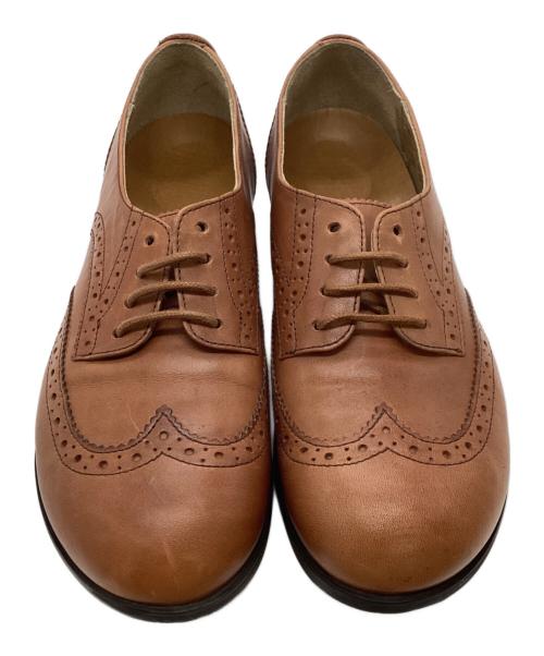 BIRKENSTOCK（ビルケンシュトック）BIRKENSTOCK (ビルケンシュトック) ウィングチップシューズ ブラウン サイズ:36の古着・服飾アイテム