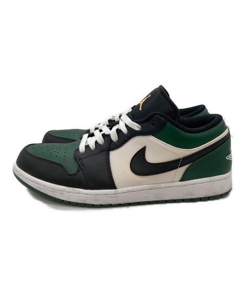NIKE（ナイキ）NIKE (ナイキ) Air Jordan 1 Low / エアジョーダン 1 ロー ブラック×グリーン サイズ:28.5cmの古着・服飾アイテム