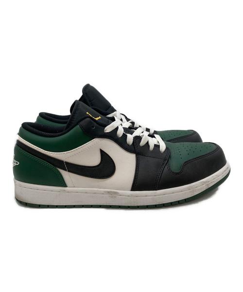 NIKE（ナイキ）NIKE (ナイキ) Air Jordan 1 Low / エアジョーダン 1 ロー ブラック×グリーン サイズ:28.5cmの古着・服飾アイテム