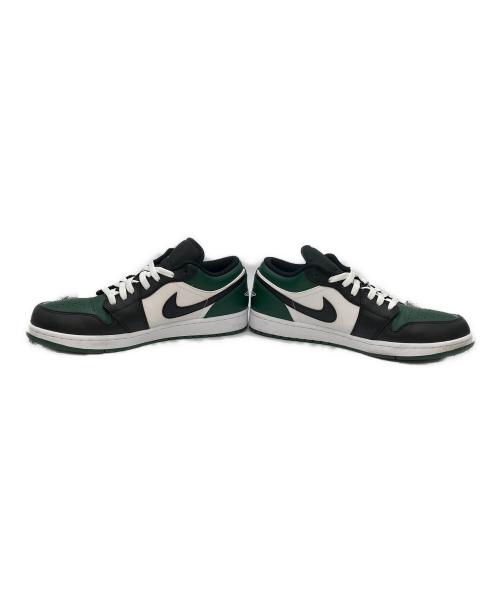 NIKE（ナイキ）NIKE (ナイキ) Air Jordan 1 Low / エアジョーダン 1 ロー ブラック×グリーン サイズ:28.5cmの古着・服飾アイテム