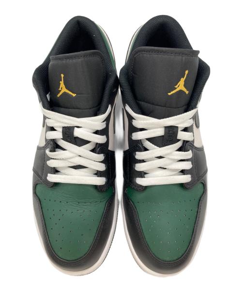 NIKE（ナイキ）NIKE (ナイキ) Air Jordan 1 Low / エアジョーダン 1 ロー ブラック×グリーン サイズ:28.5cmの古着・服飾アイテム