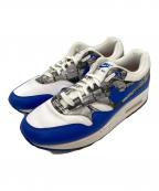 NIKEナイキ）の古着「ローカットスニーカー / AIRMAX1 / エアマックス1」｜ブルー×ホワイト