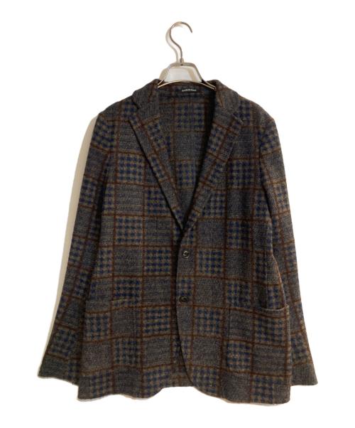 salent（サレント）salent (サレント) 2Bメルトンジャケット ネイビー サイズ:46の古着・服飾アイテム