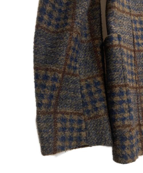 salent（サレント）salent (サレント) 2Bメルトンジャケット ネイビー サイズ:46の古着・服飾アイテム
